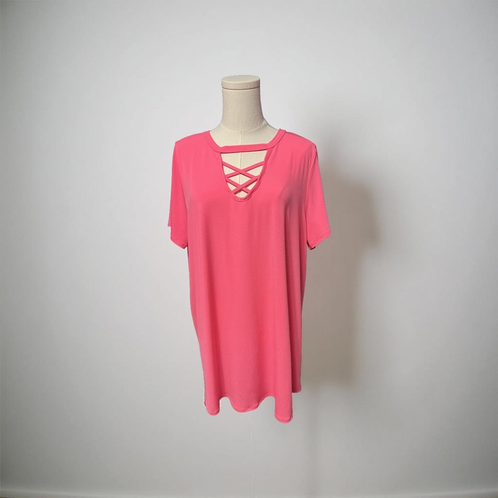 Honeyme Vibrant Pink Top
